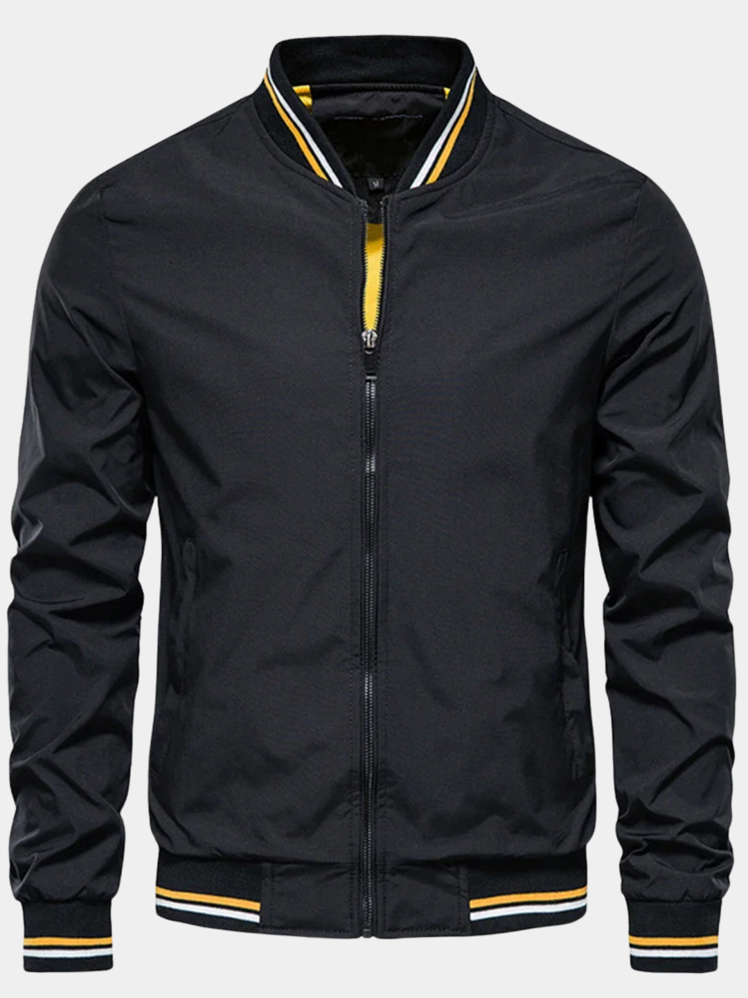 LAURENT MONACO | MEN'S JACKET WITH CONTRASTING ZIPPER
