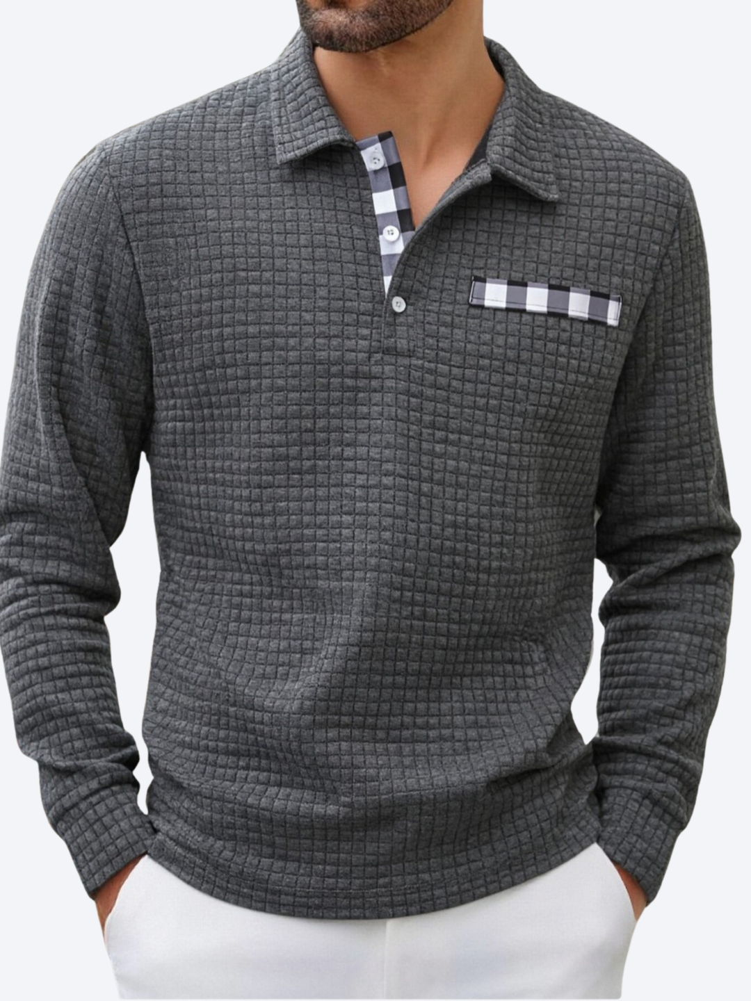 LAURENT MONACO | CHECKED SHIRT FOR MEN