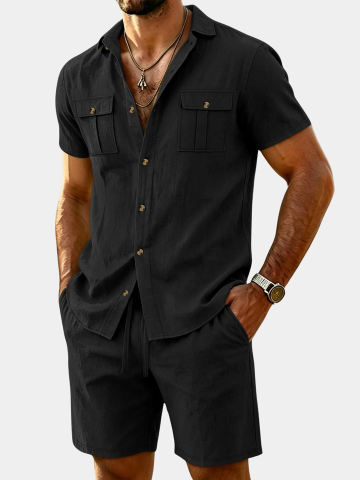 LAURENT MONACO | LINEN SUMMER SET FOR MEN