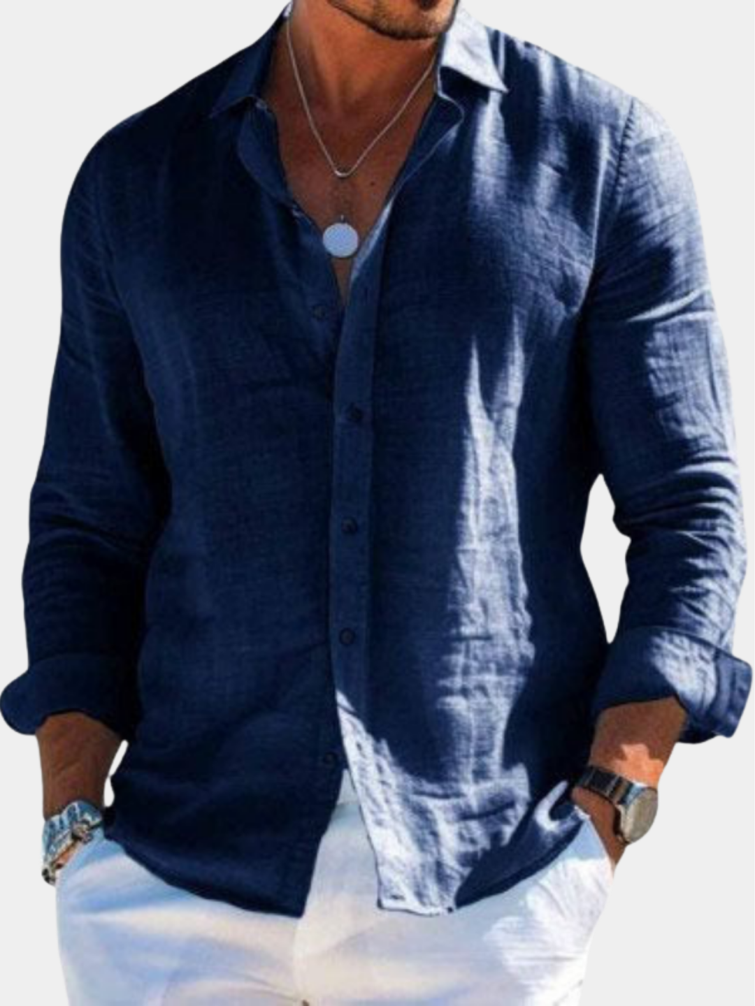 Laurent Monaco Summer Shirt for Men - Elena Harper