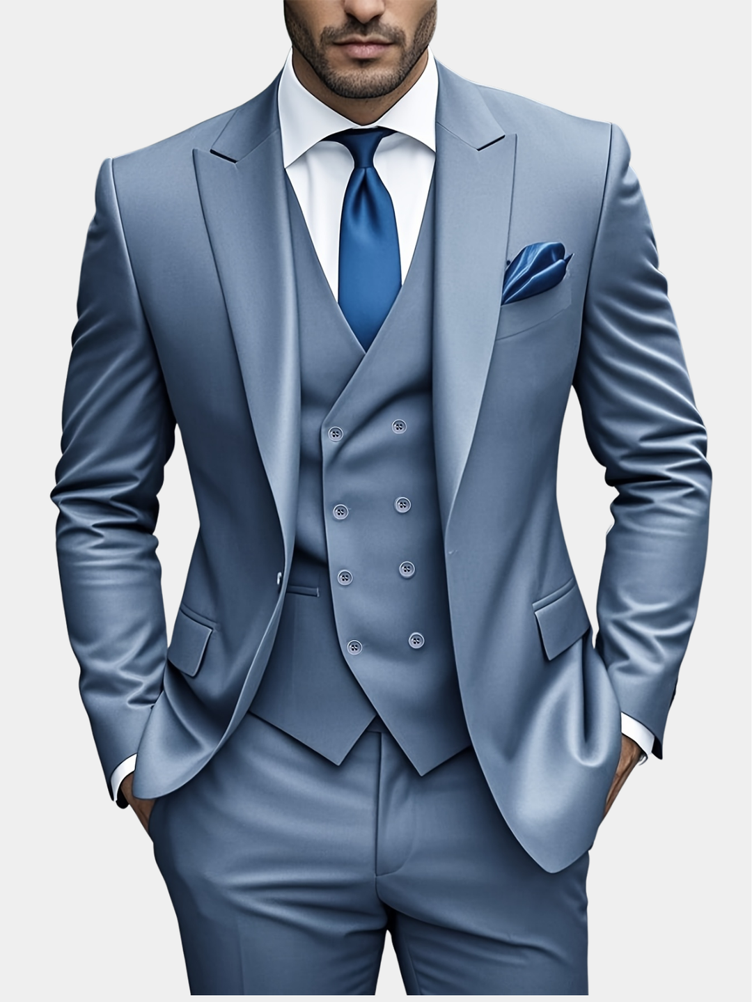 LAURENT MONACO | THREE-PIECE SUIT FOR MEN