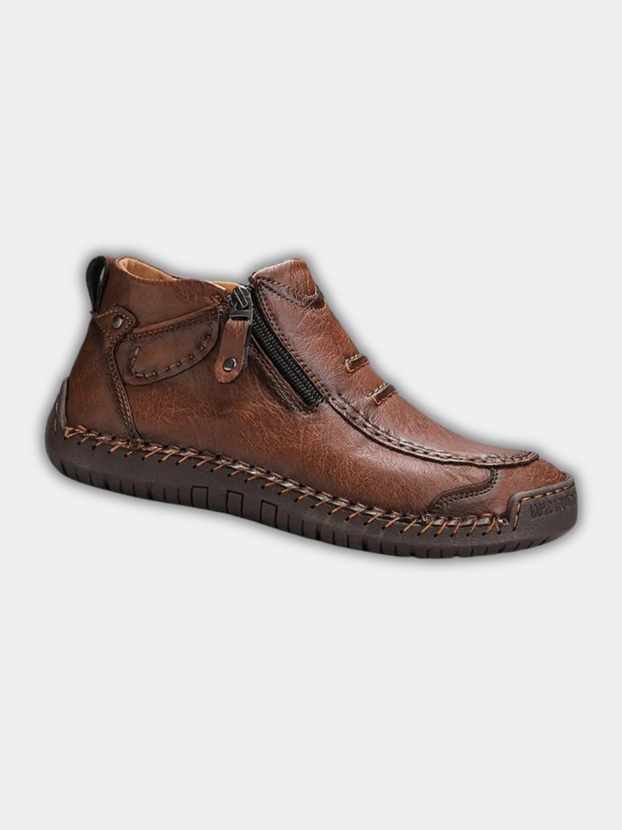 Hartmann Zipper Shoes for Men - Elena Harper