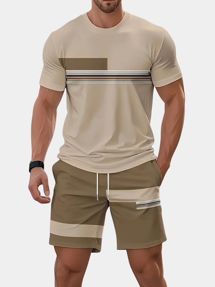 LAURENT MONACO | SUMMER PRINTED SET FOR MEN