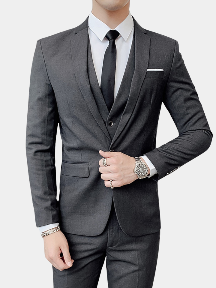 LAURENT MONACO | MODERN 3-PIECE SUIT FOR MEN