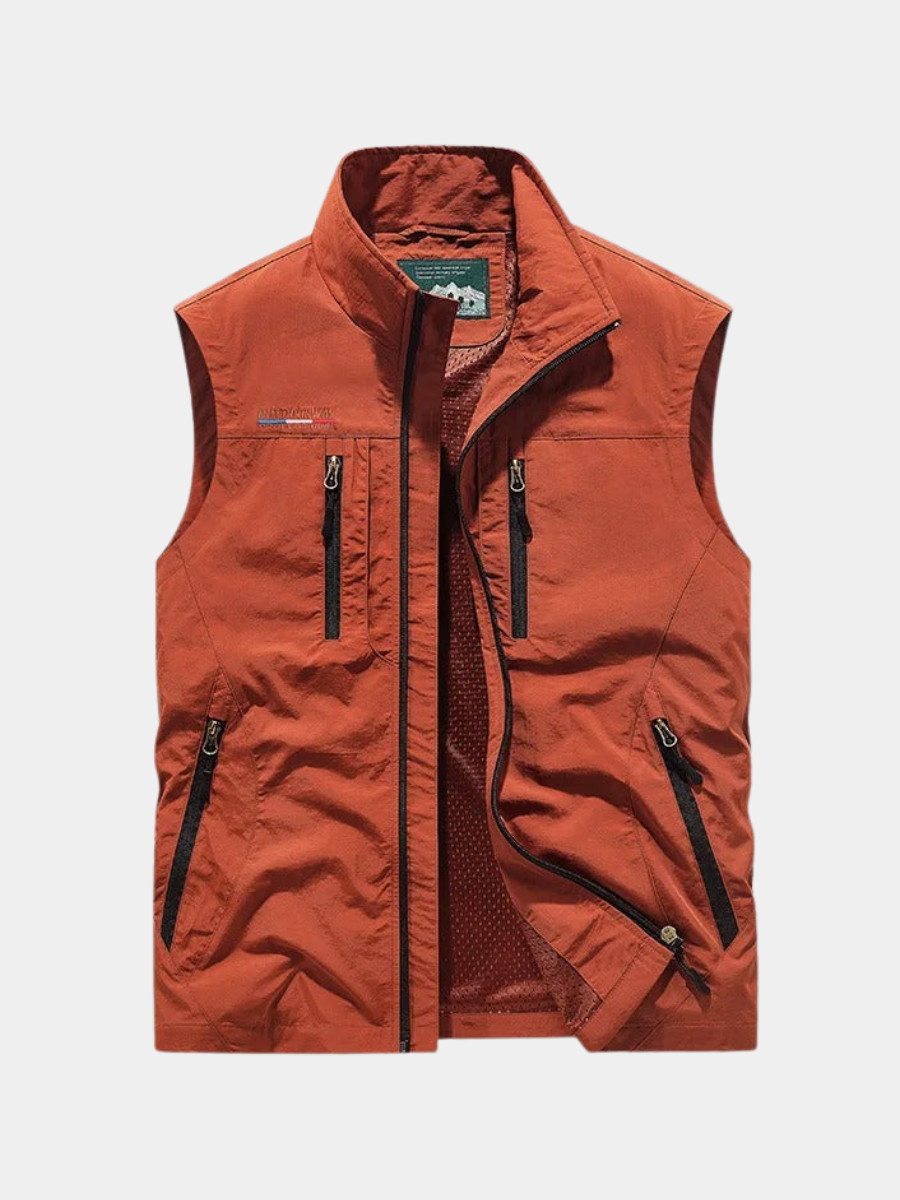 LAURENT MONACO | FUNCTIONAL CARGO VEST FOR MEN