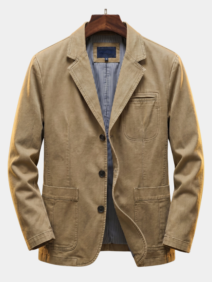 LAURENT MONACO | HEAVY DENIM SHIRT FOR MEN