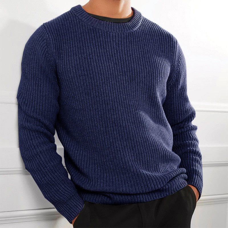 Raphaël - Basic Knit Pullover for Men
