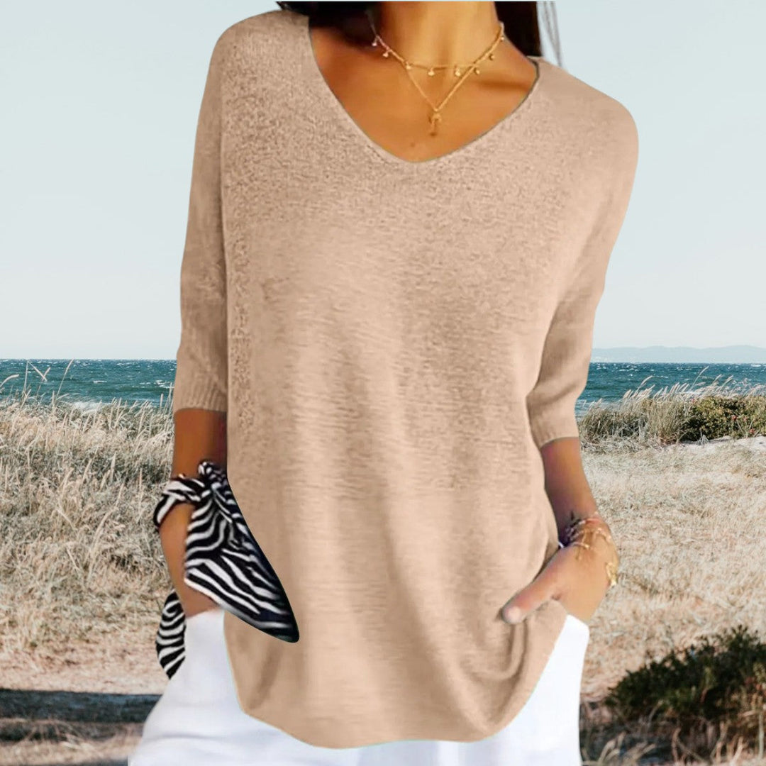 Marie - V-Neck Top