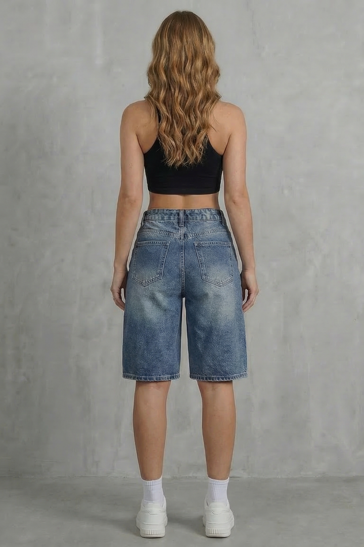 Bellamira – Vintage high waist – Denim shorts