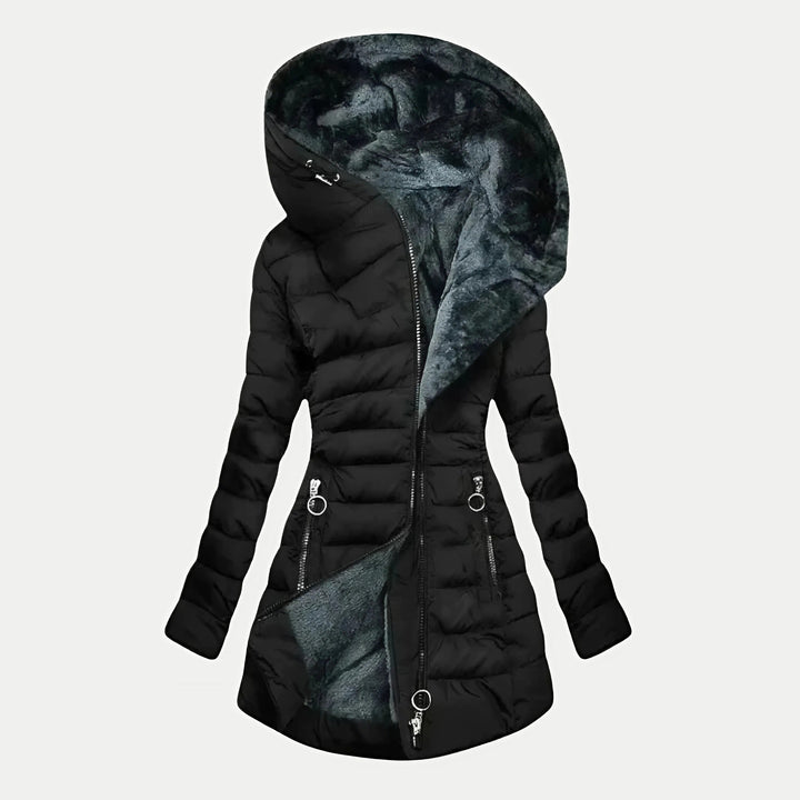 Women's Winter Coat with Soft Fleece Lining