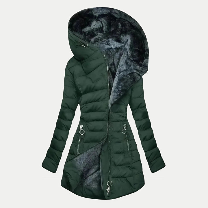 Women's Winter Coat with Soft Fleece Lining