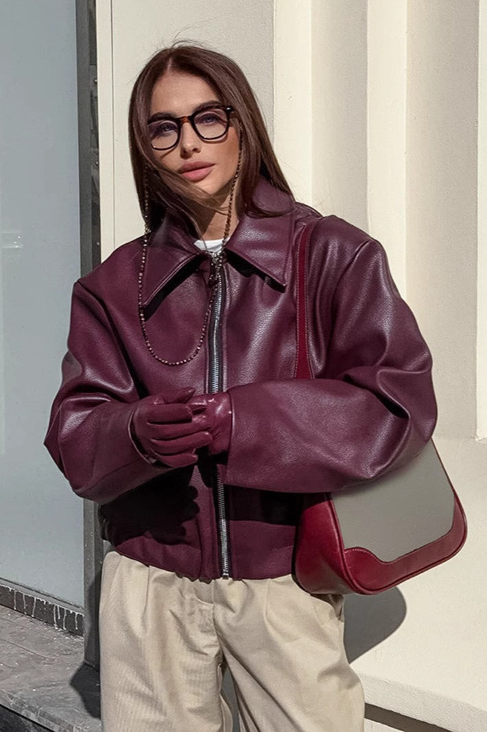 Biker Jacket for Women | Short Cut & Casual Fit