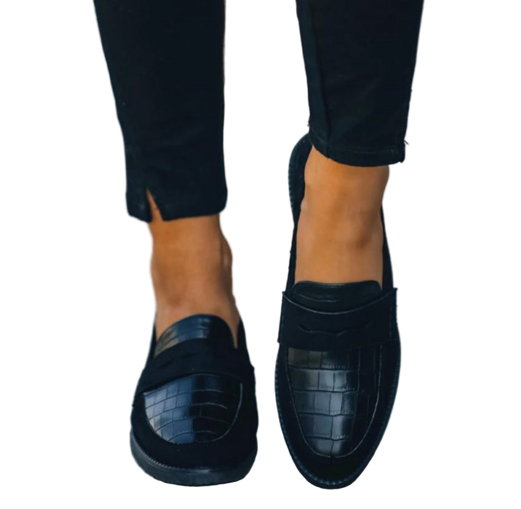 Aurore - Comfortable Leather Loafers for Women