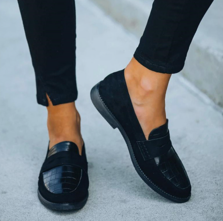 Aurore - Comfortable Leather Loafers for Women