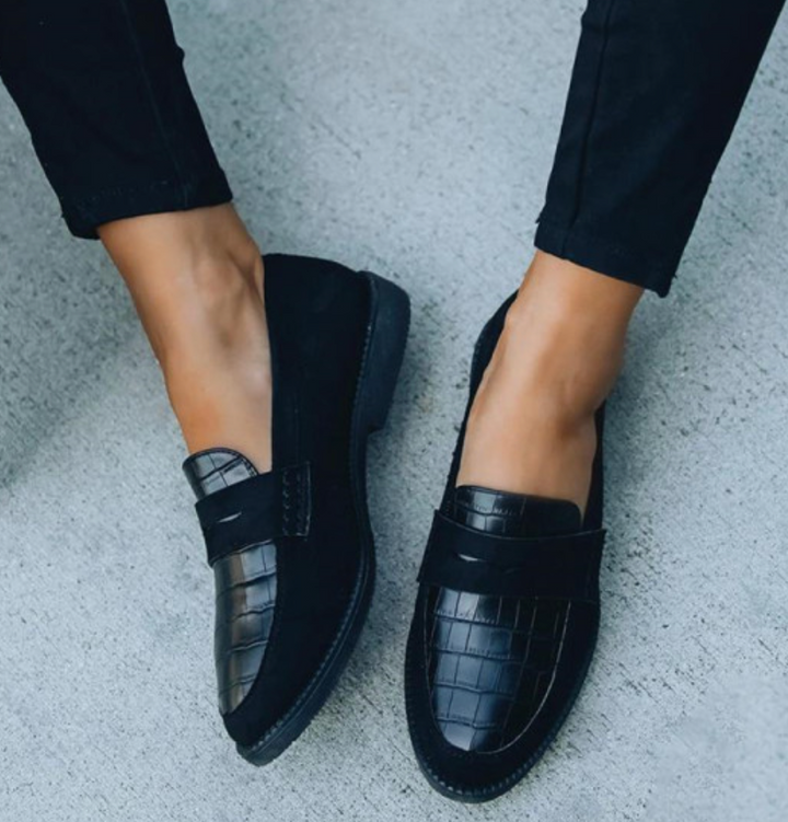Aurore - Comfortable Leather Loafers for Women