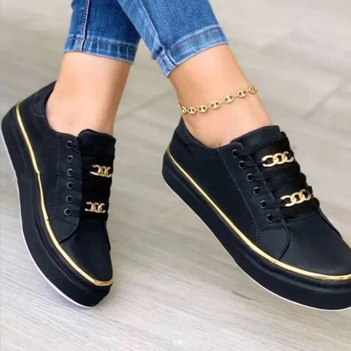Françoise - Elegant Platform Sneakers