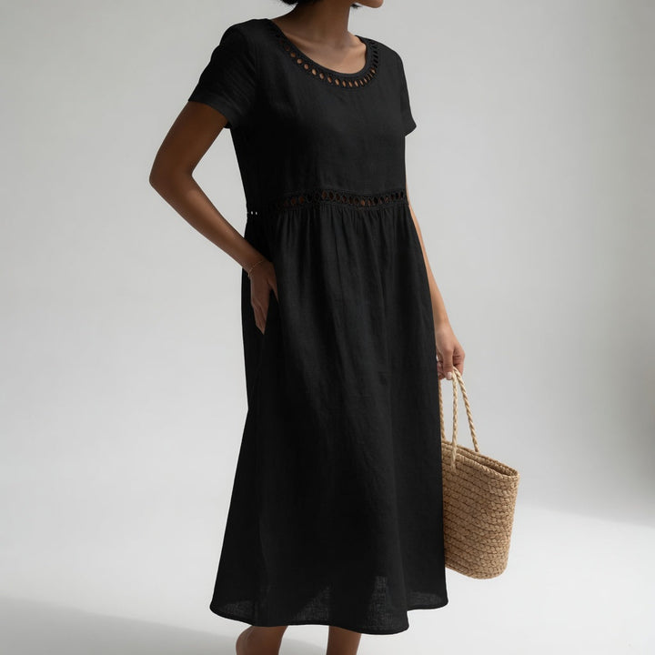 EMBROIDERED DRESS FOR WOMEN