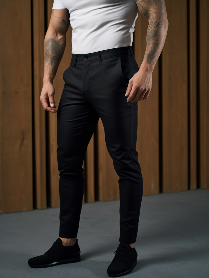 LAURENT MONACO | STRETCH PANTS FOR MEN