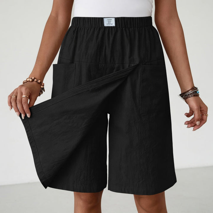 Libertine - Elastic Waist Skort with Pockets - Practical and Feminine