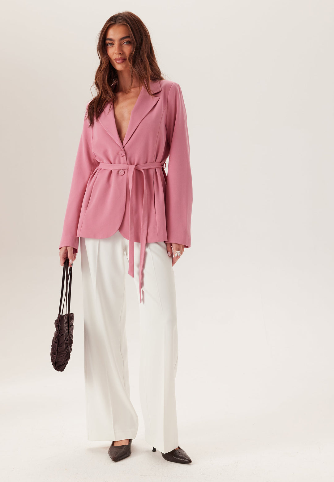 Women's Blazer | With Tie Belt & Soft Fit
