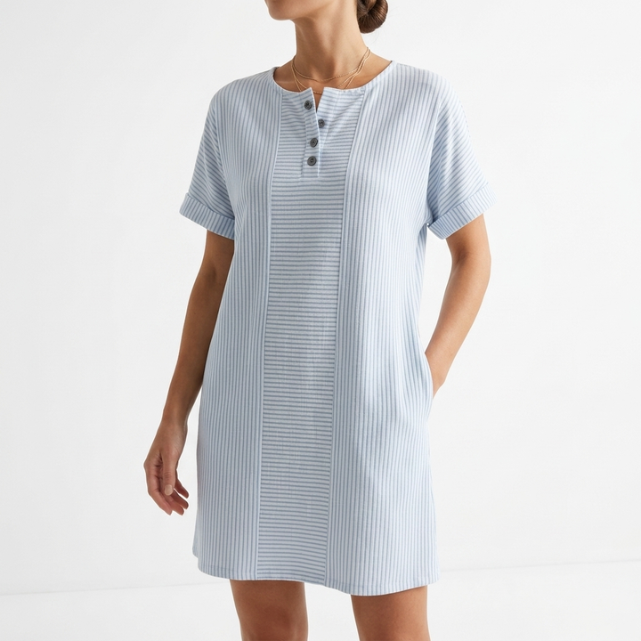 CHIC SHIRT DRESS FOR WOMEN