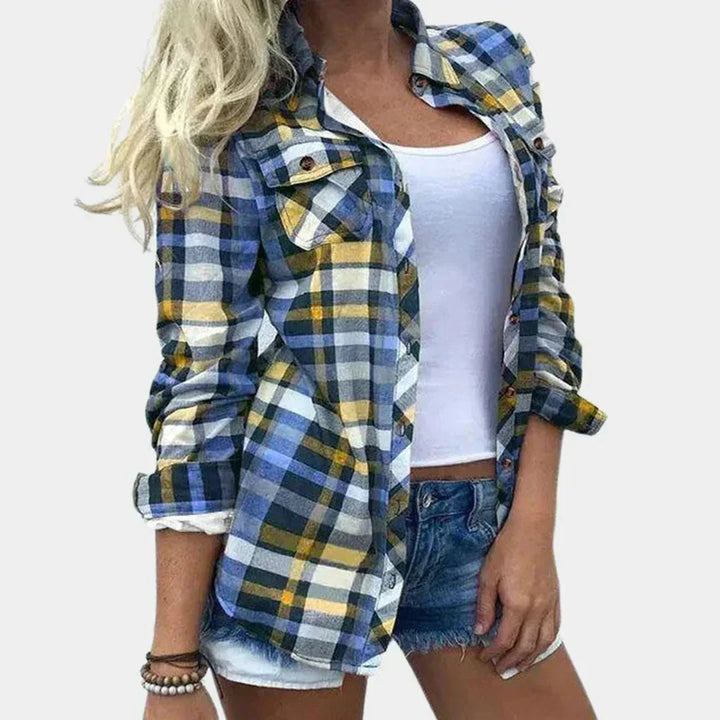 Women's Checkered Shirt – Timeless and Elegant