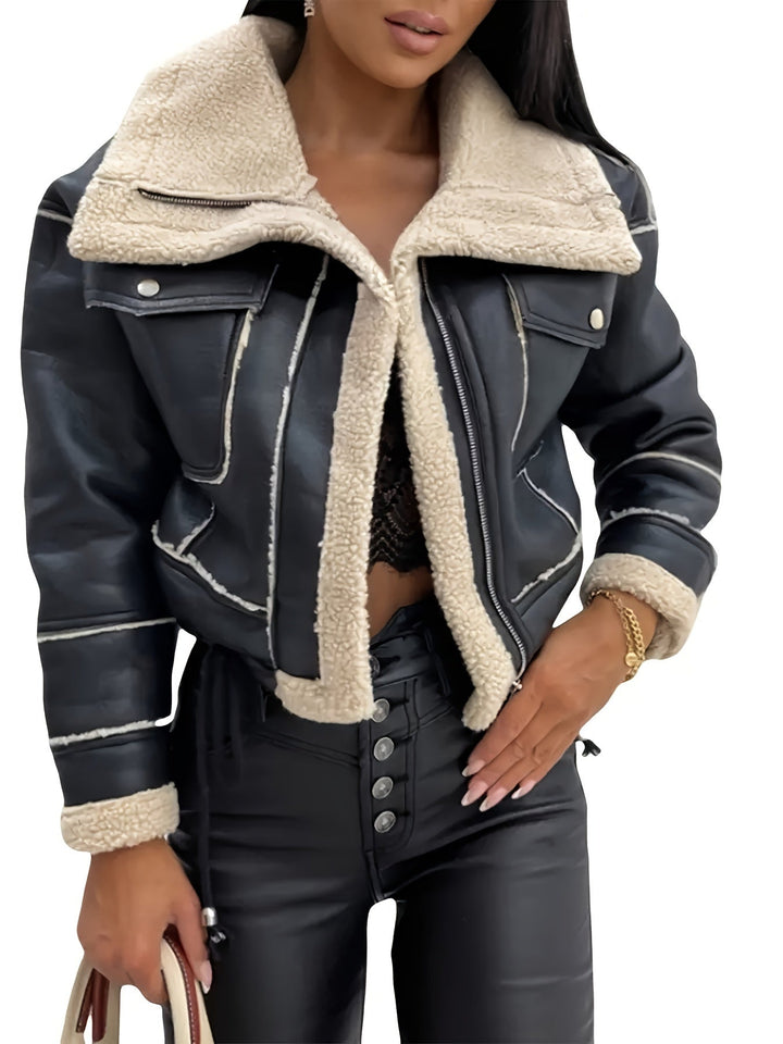 Bomber Jacket for Women | Warm Lining & Casual Cut