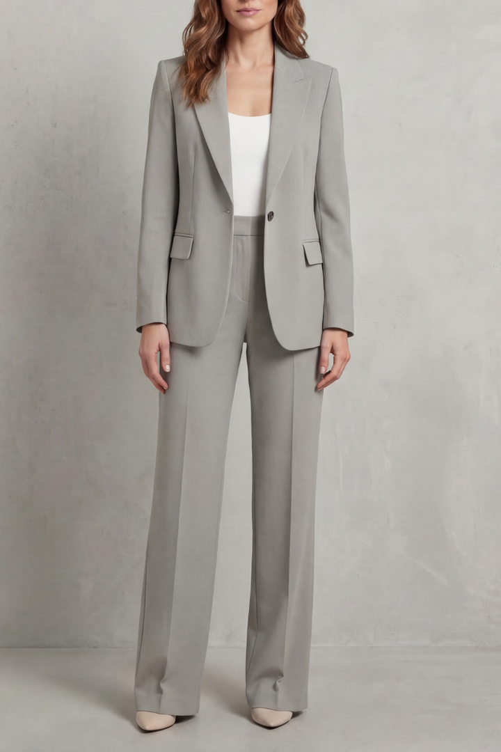 Women's Tailored Blazer and Straight-Leg Trouser Suit Dovrelle, view 5 - Elena Harper