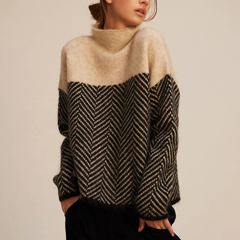 Soft and Elegant Women's Turtleneck Sweater for Winter