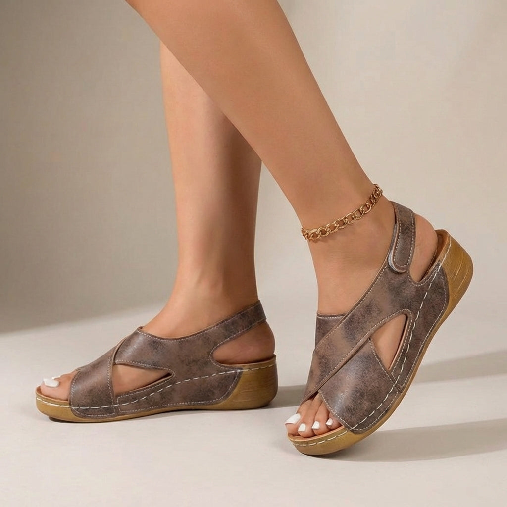 Vivienne | Comfort Fit Wedge Sandals