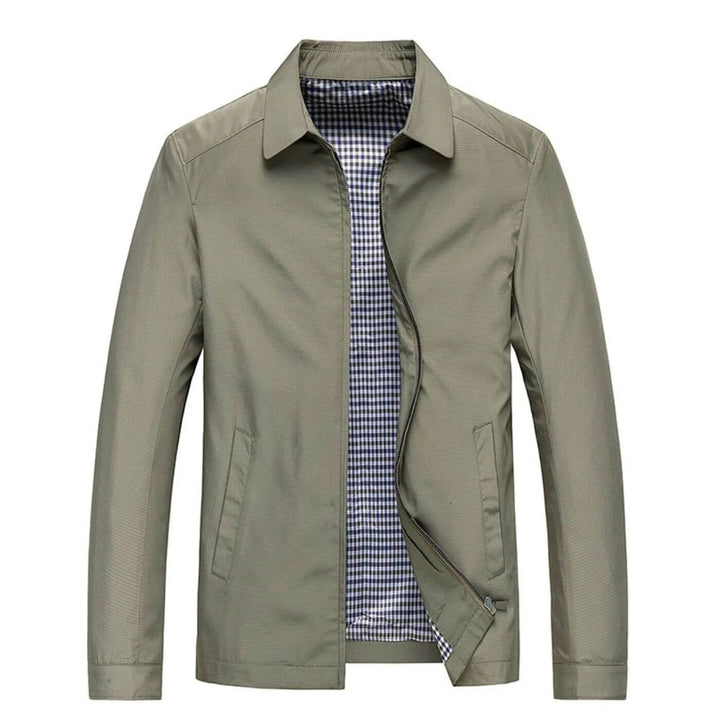 Leandro Elegant Tailored Jacket, view 2 - Elena Harper
