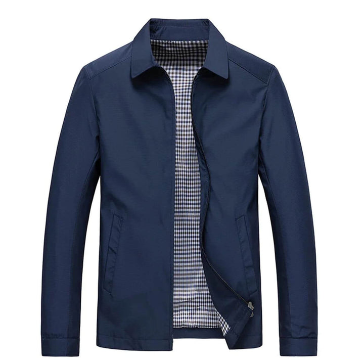 Leandro Elegant Tailored Jacket, view 3 - Elena Harper
