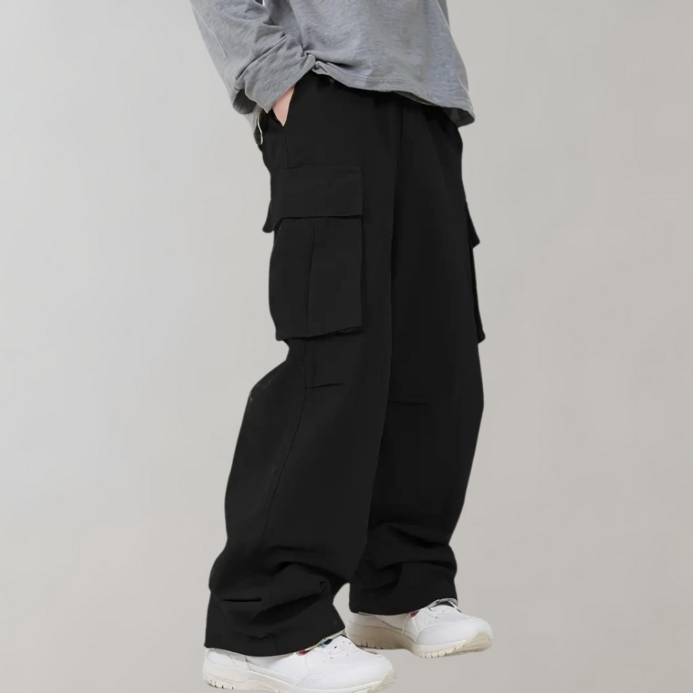 Men's Oversized Cargo Pants for All-Day Comfort and Style - Elena Harper