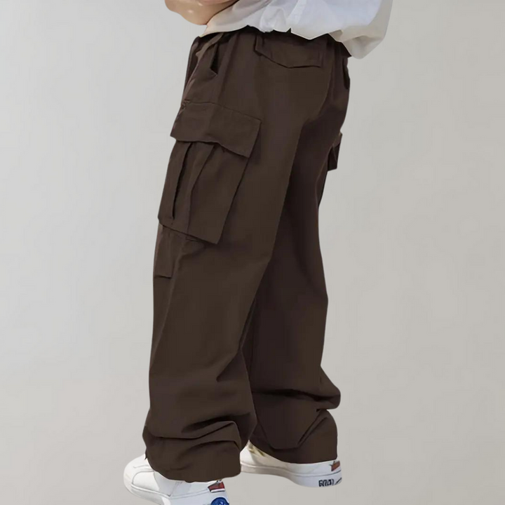 Men's Oversized Cargo Pants for All-Day Comfort and Style, view 10 - Elena Harper