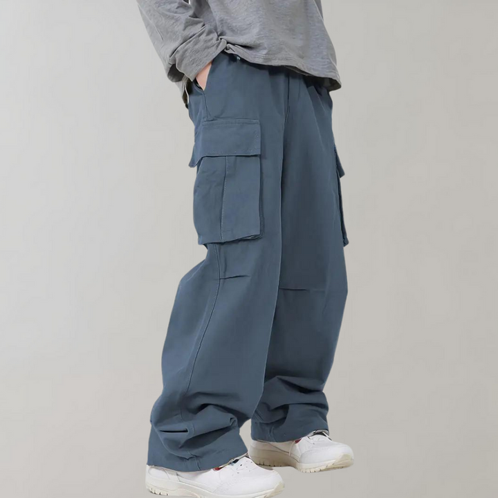 Men's Oversized Cargo Pants for All-Day Comfort and Style, view 5 - Elena Harper