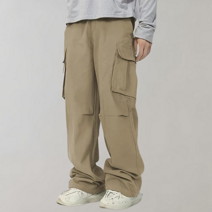Men's Oversized Cargo Pants for All-Day Comfort and Style, view 7 - Elena Harper