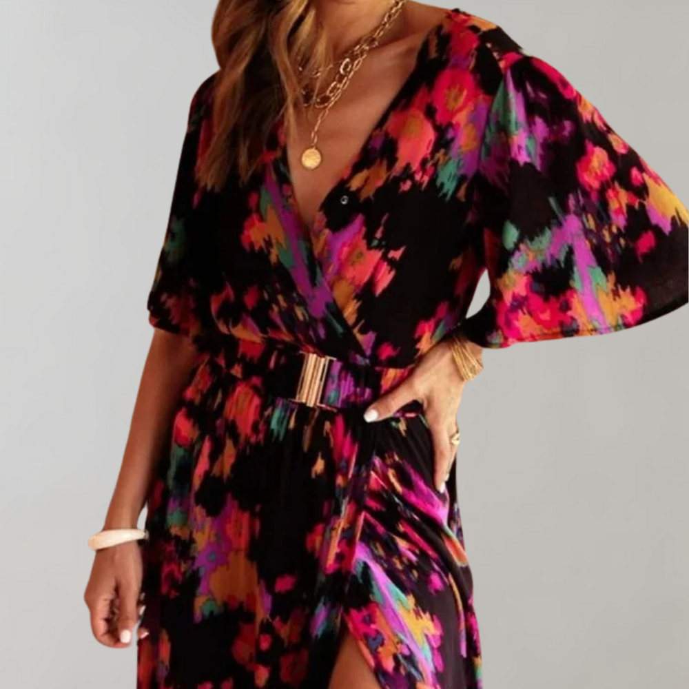 Airy Maxi Summer Dress Alina, view 3 - Elena Harper