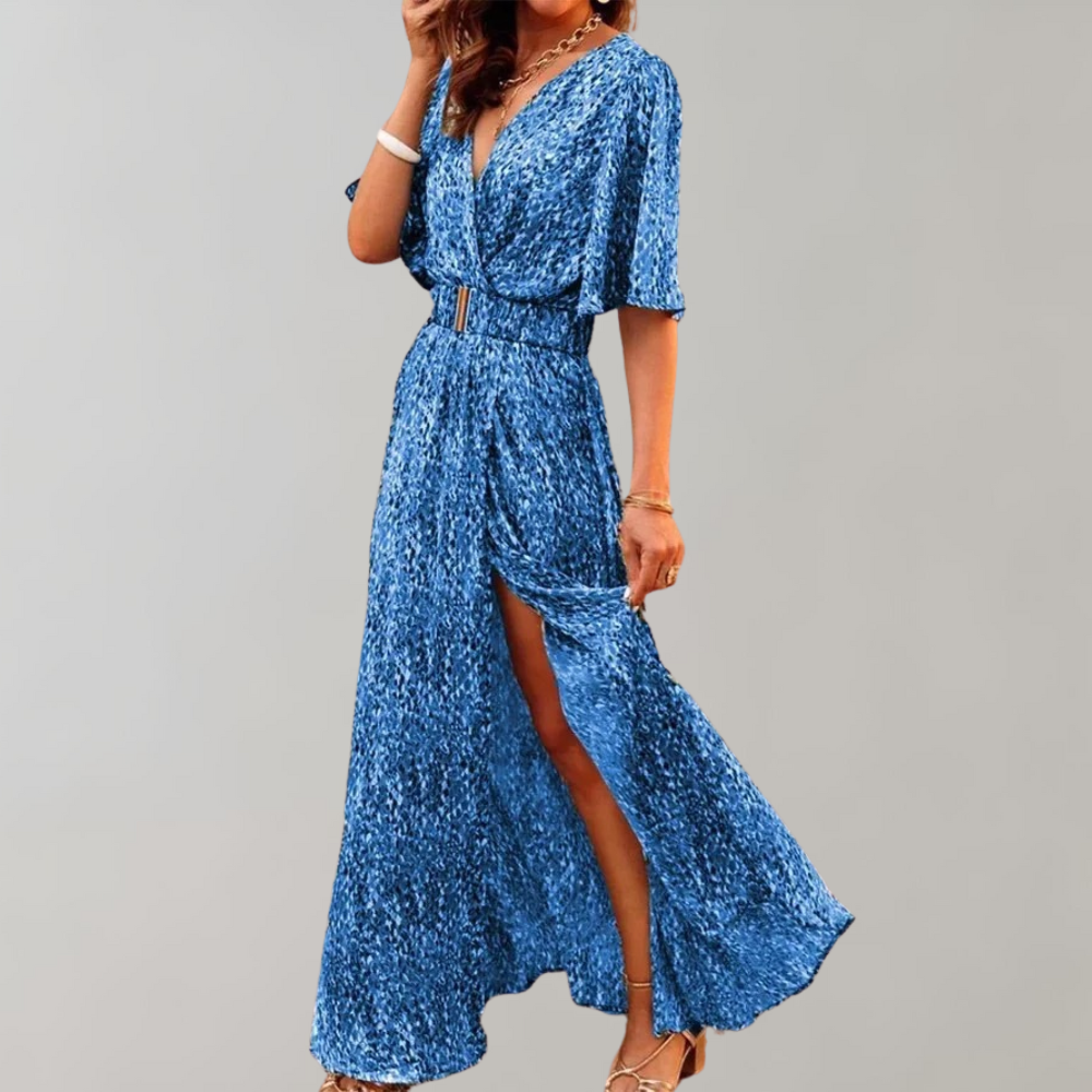 Airy Maxi Summer Dress Alina, view 4 - Elena Harper