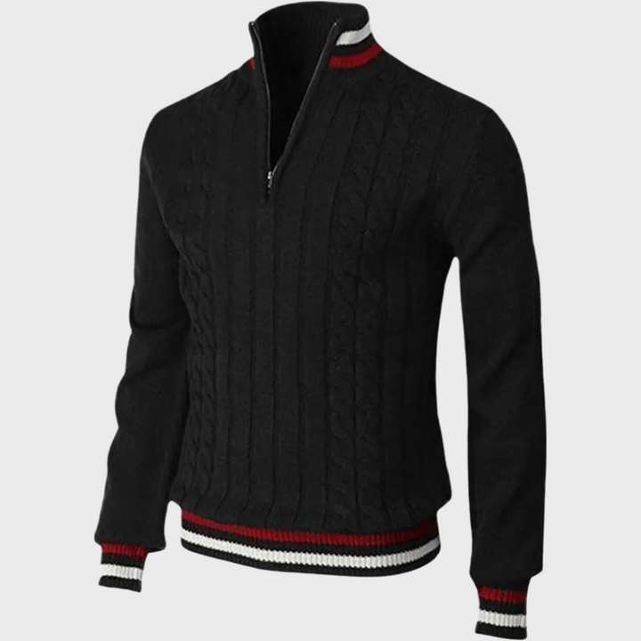 Men's Half Zip Sweater – Versatile, Comfortable & Stylish Pullover