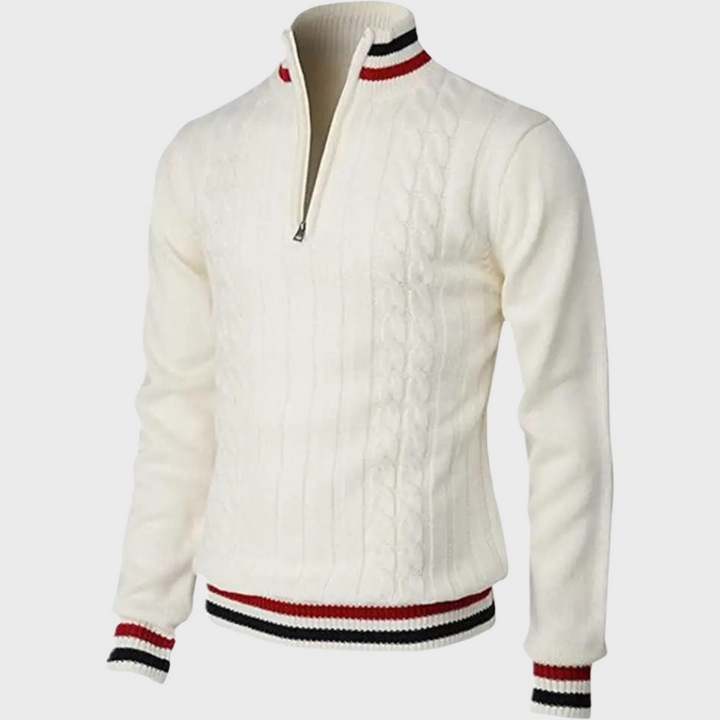 Men's Half Zip Sweater – Versatile, Comfortable & Stylish Pullover