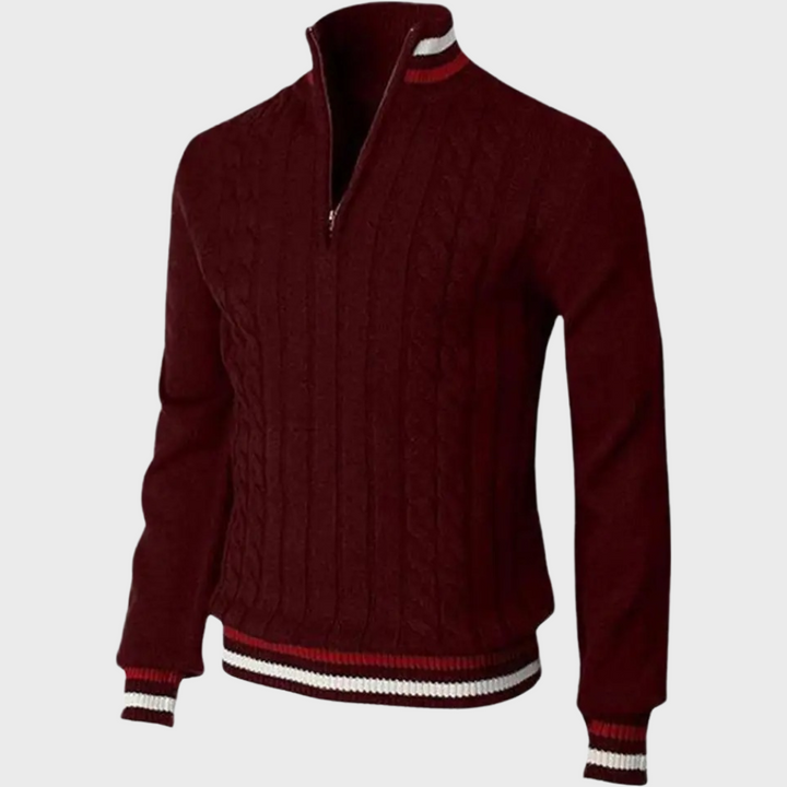 Men's Half Zip Sweater – Versatile, Comfortable & Stylish Pullover