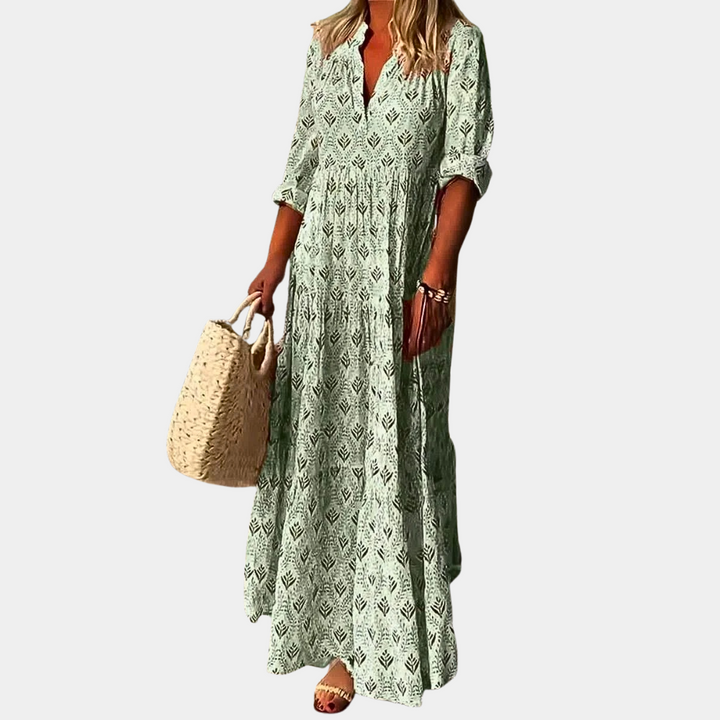 Nora - Stylish and Comfortable Maxi Dress for Spring