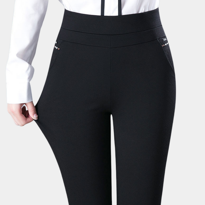 Stylish Stretch Women's Pants Elara - Elena Harper