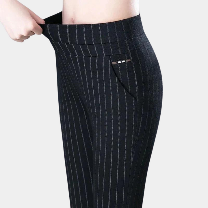 Stylish Stretch Women's Pants Elara, view 3 - Elena Harper