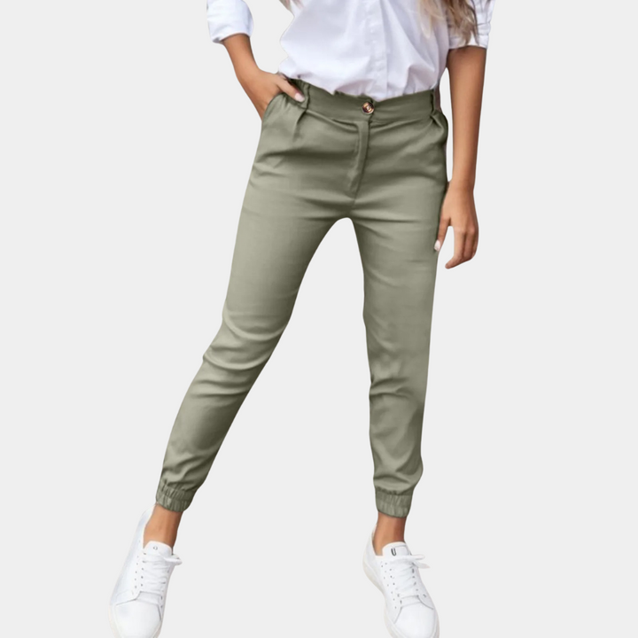 Comfortable Women's Pants Amelia, view 2 - Elena Harper