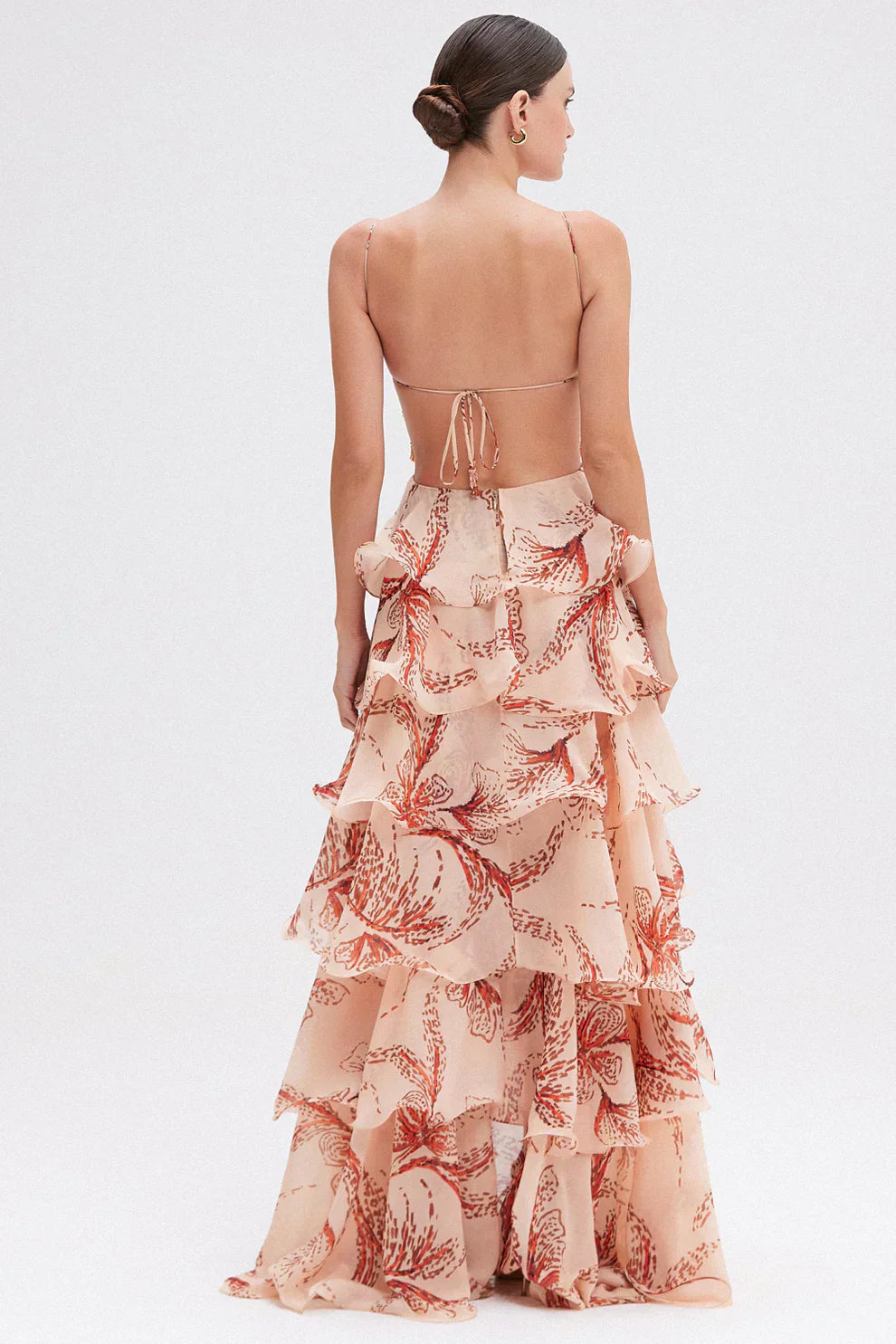 Emma & Rose Cape Town Nala ruffled dress for girls, featuring a soft fabric and stylish ruffle details.