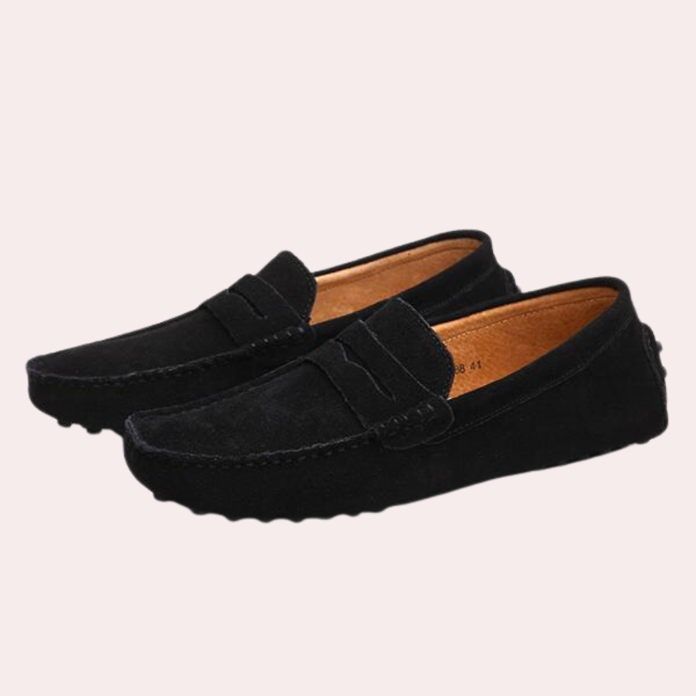 Men's Suede Moccasins - Comfortable
