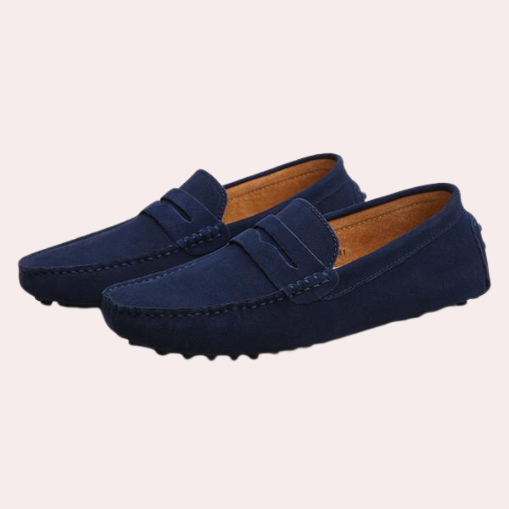 Men's Suede Moccasins - Comfortable