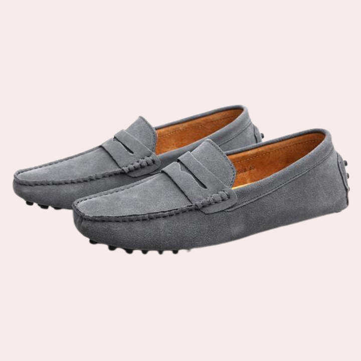 Men's Suede Moccasins - Comfortable