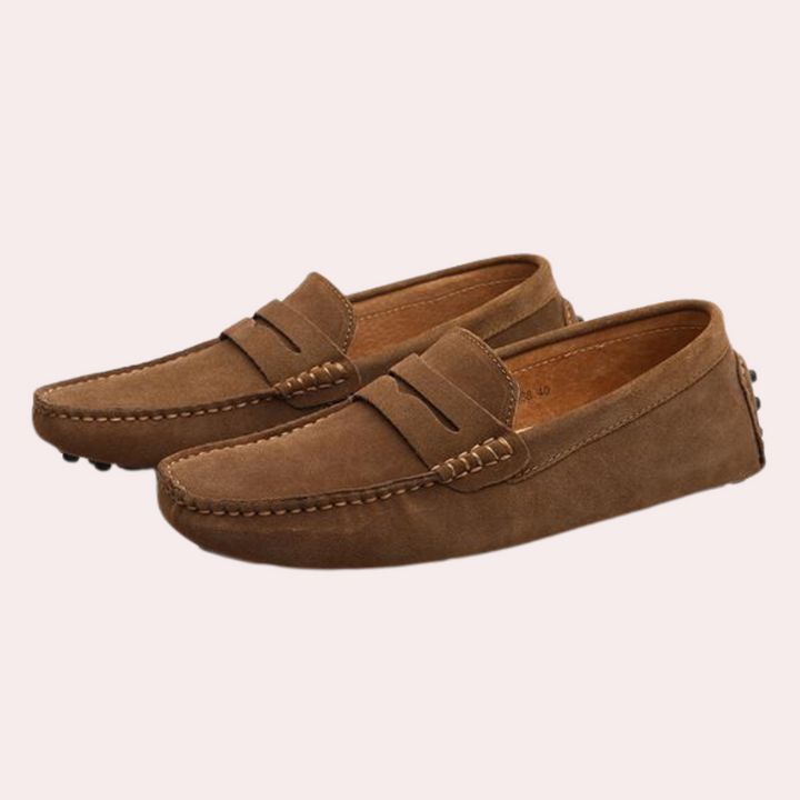 Men's Suede Moccasins - Comfortable